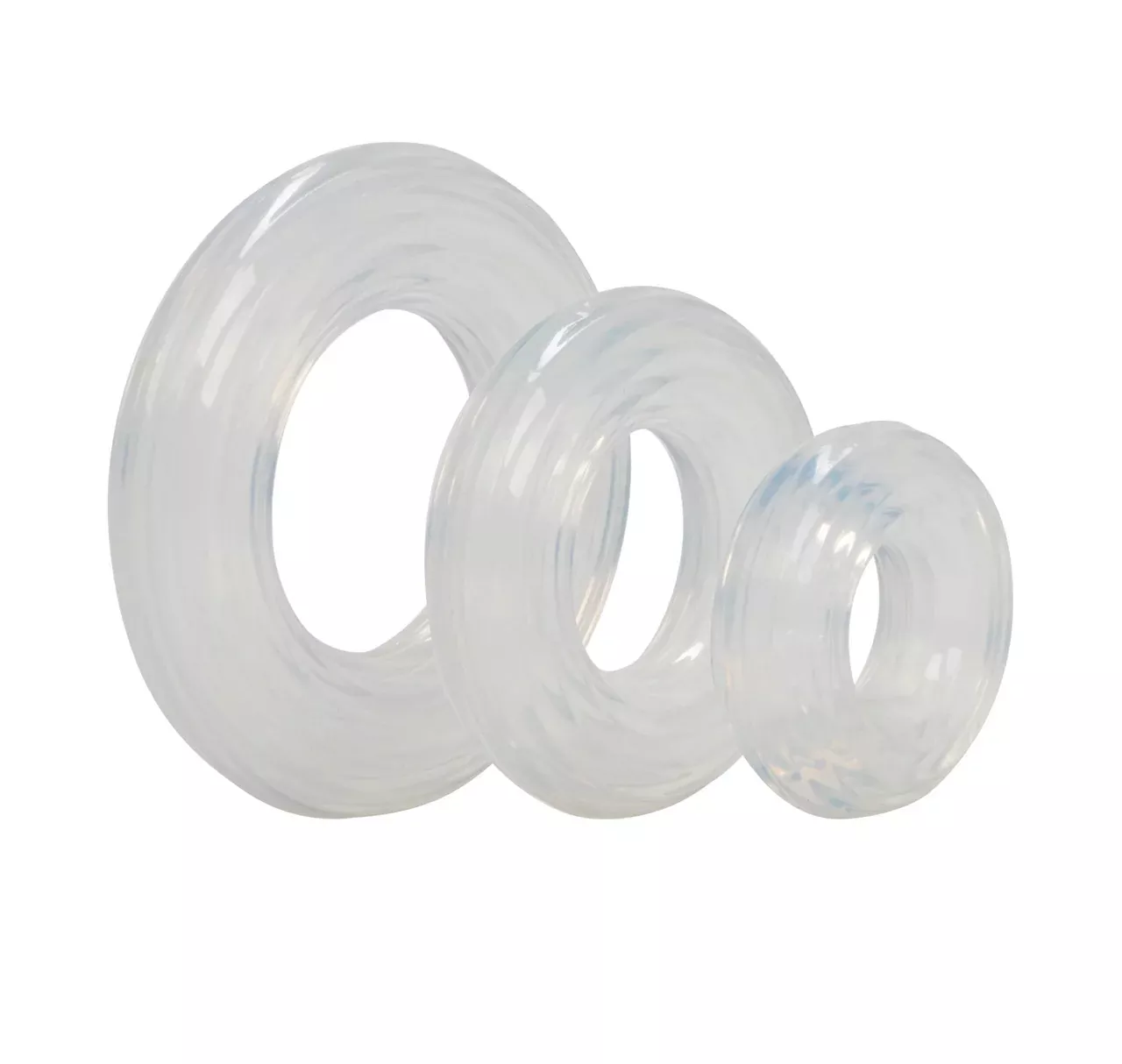 3 Piece Premium Silicone Cock Ring Set