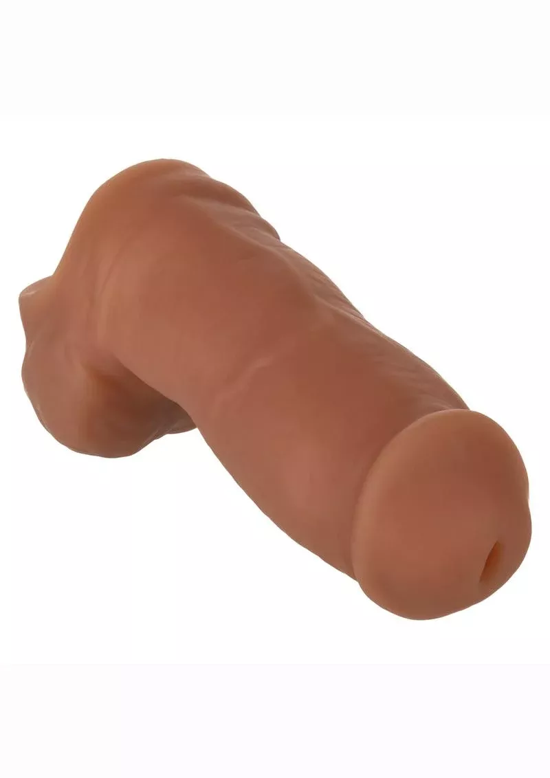 5" Packer Gear Ultra-Soft™ Silicone STP ♥ Brown ♥Cal Exotics