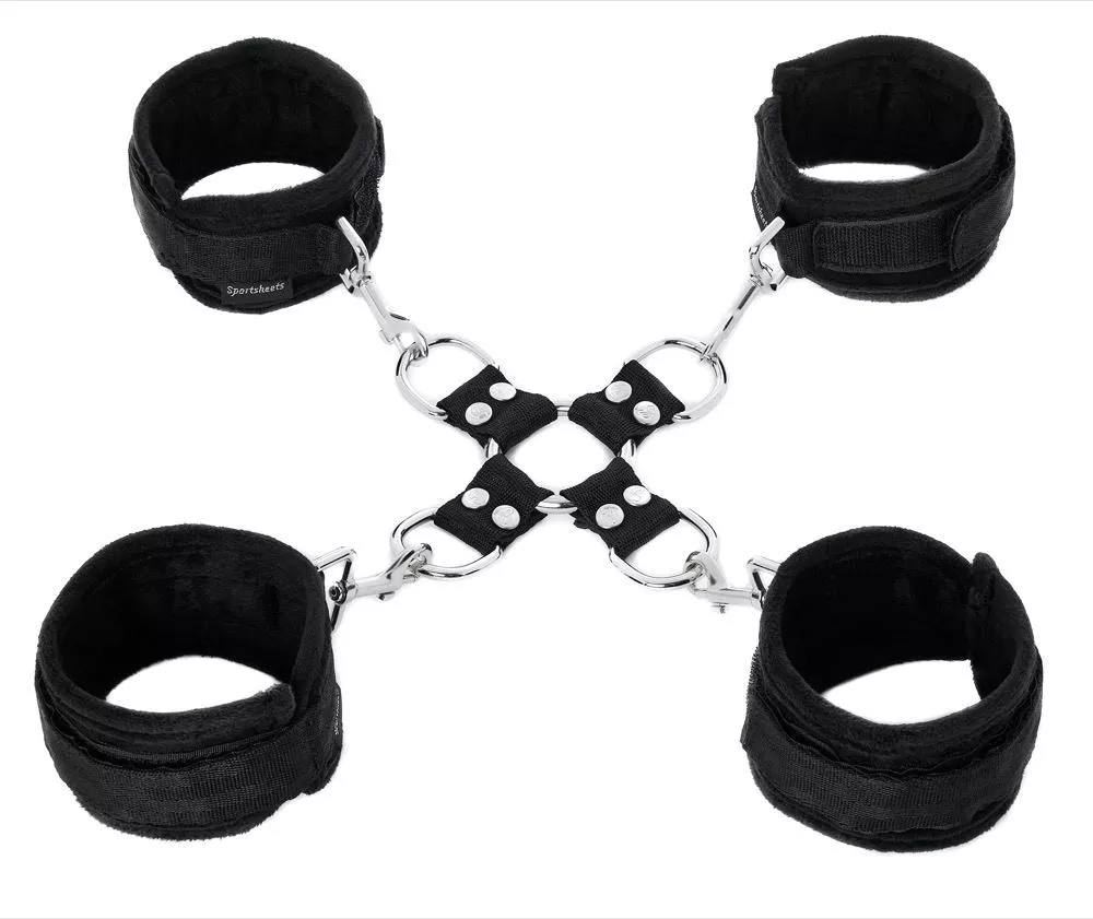 5 Piece Hog Tie & Cuff Set
