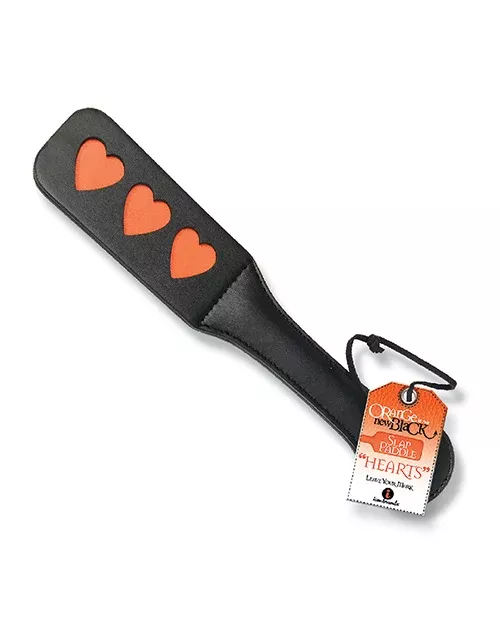The 9's Orange Is The New Black Slap Paddle Hearts