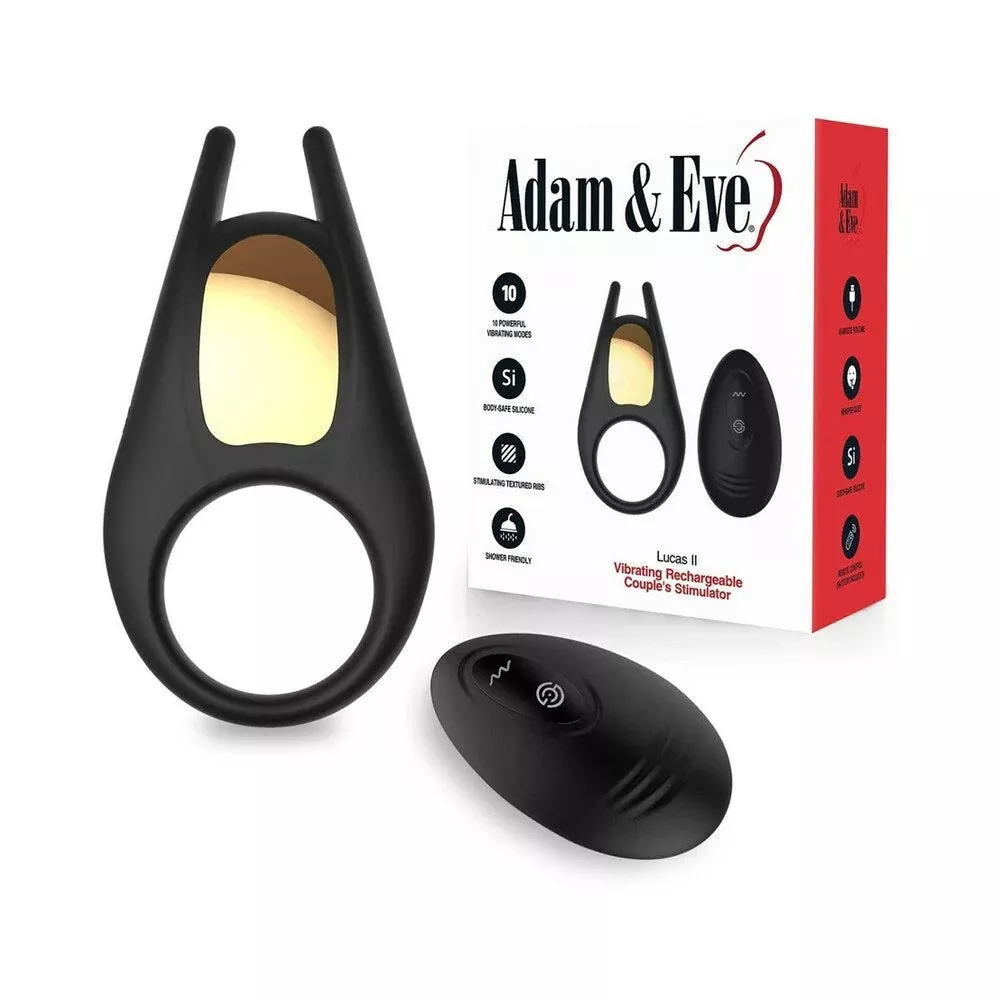 Adam & Eve Lucas II Vibrating Rechargeable Stimulator