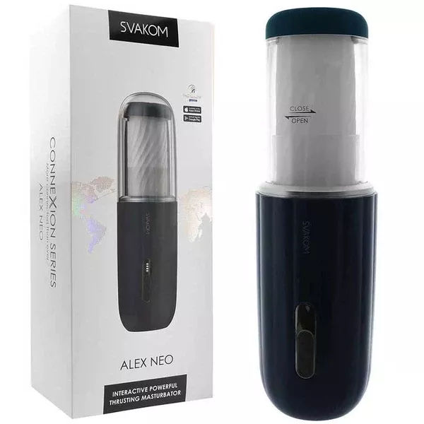 Alex Neo Automatic Smart Interactive Thrusting Masturbator by Svakom