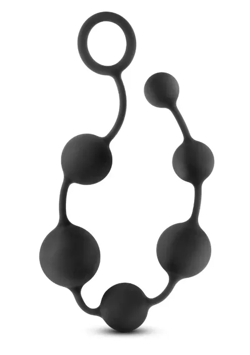 Anal Adventure Platinum Silicone Large Butt Beads
