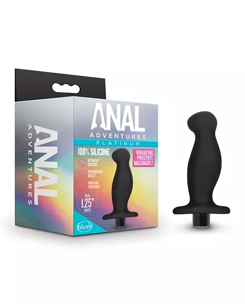 Anal Adventures Platinum Vibrating Prostate Massager 02 | P-Spot