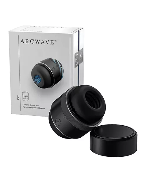 Arcwave Voy Compact Stroker - Black | Premium Adjustable Penis Stroker