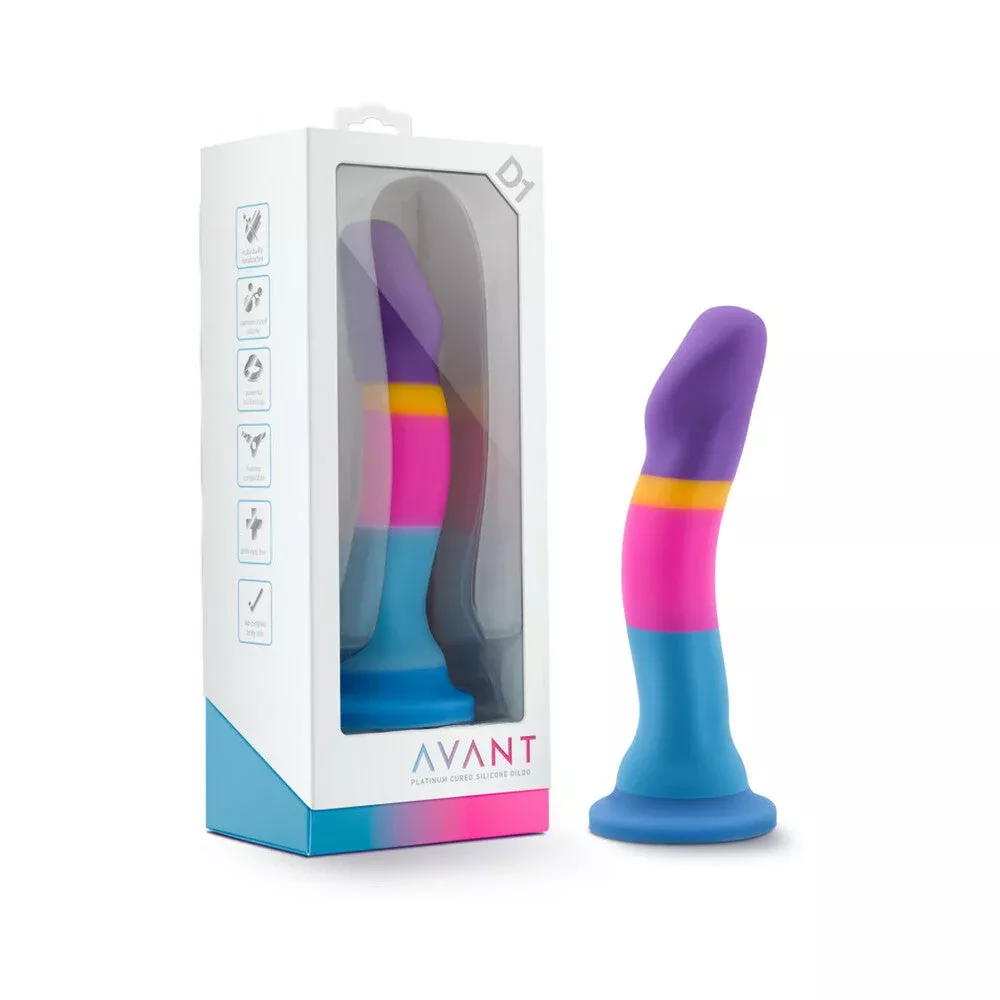 Avant D1 Hot 'n' Cool 7.5 in. Silicone Dildo