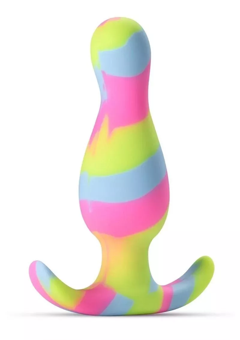 Avant Kaleido Lime Silicone Anal Butt Plug