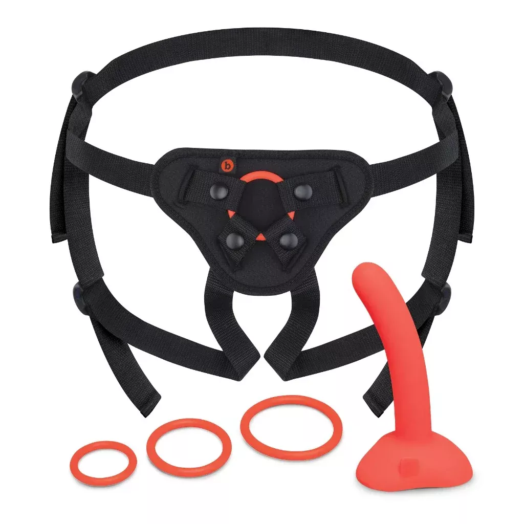 b-Vibe Beginners Strap-On Harness Set | Discreet Shipping