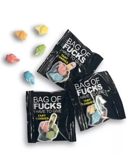 Bag of Fucks I Have to Give Candy Bag of 25