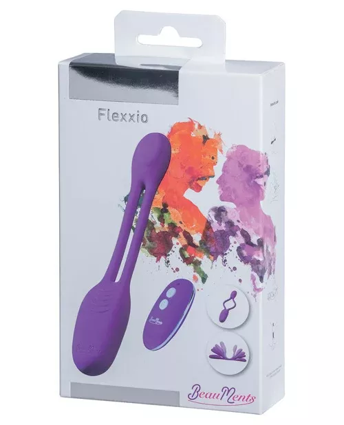 BeauMents Flexxio Vibrating Cock Ring - USB Rechargeable
