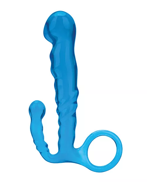 Blue Line C & B 4.5" Beginners Prostate Massager | Dual Stimulation
