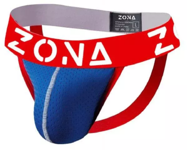 Blue Rush Jockstrap - Supportive Athletic Jockstrap for Active Comfort