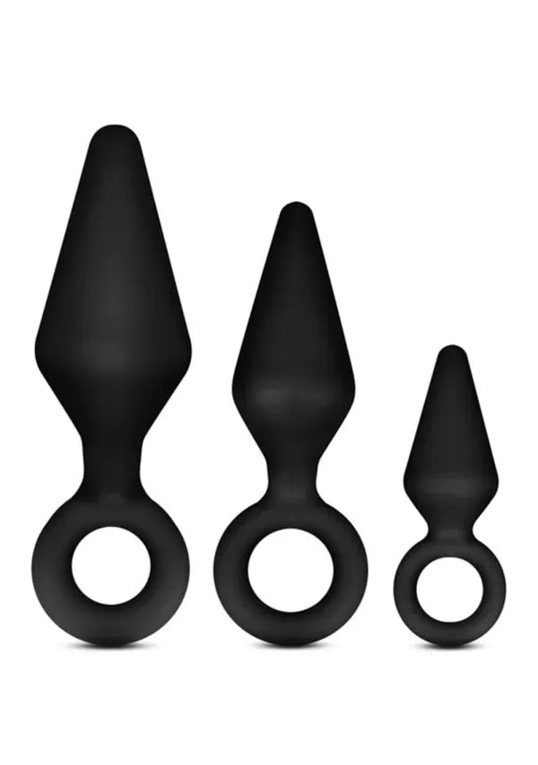 Blush Anal Adventures Platinum Silicone Loop Plug Kit