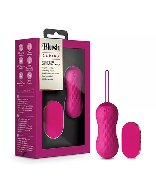 Blush Carina Remote Controlled Bullet - Versatile Vibrating Pleasure
