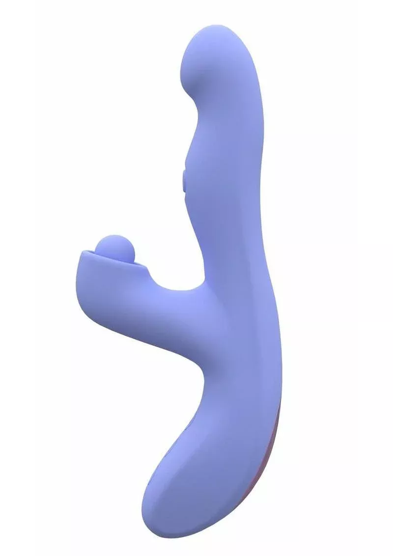 Blush Collection Simone Rechargeable Silicone Tapping Rabbit Vibrator