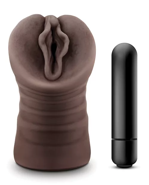 Blush Hot Chocolate Alexis - Realistic Vibrating Masturbator