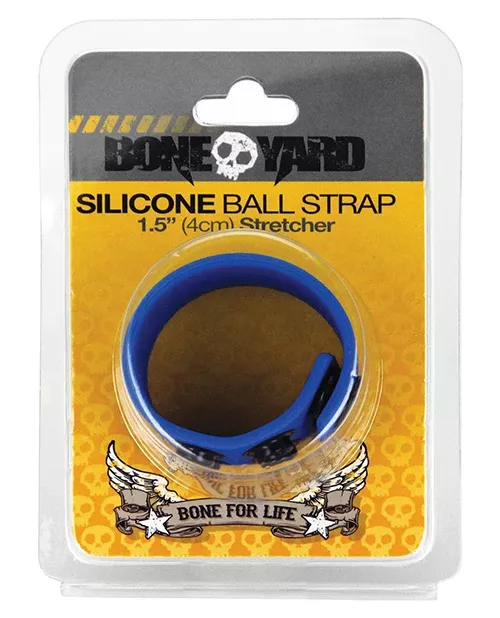 Boneyard 1.5" Ball Strap – Adjustable Silicone Ball Stretcher