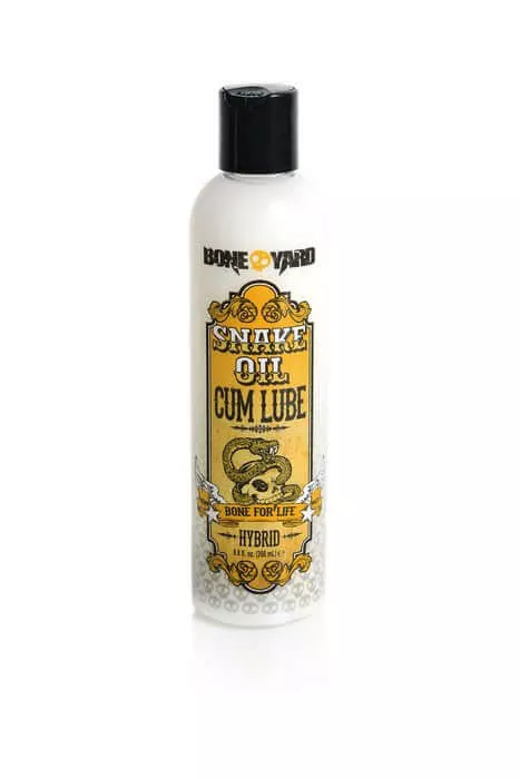 Boneyard Snake Oil Cum Lube Hybrid Blend Lubricant 8 oz