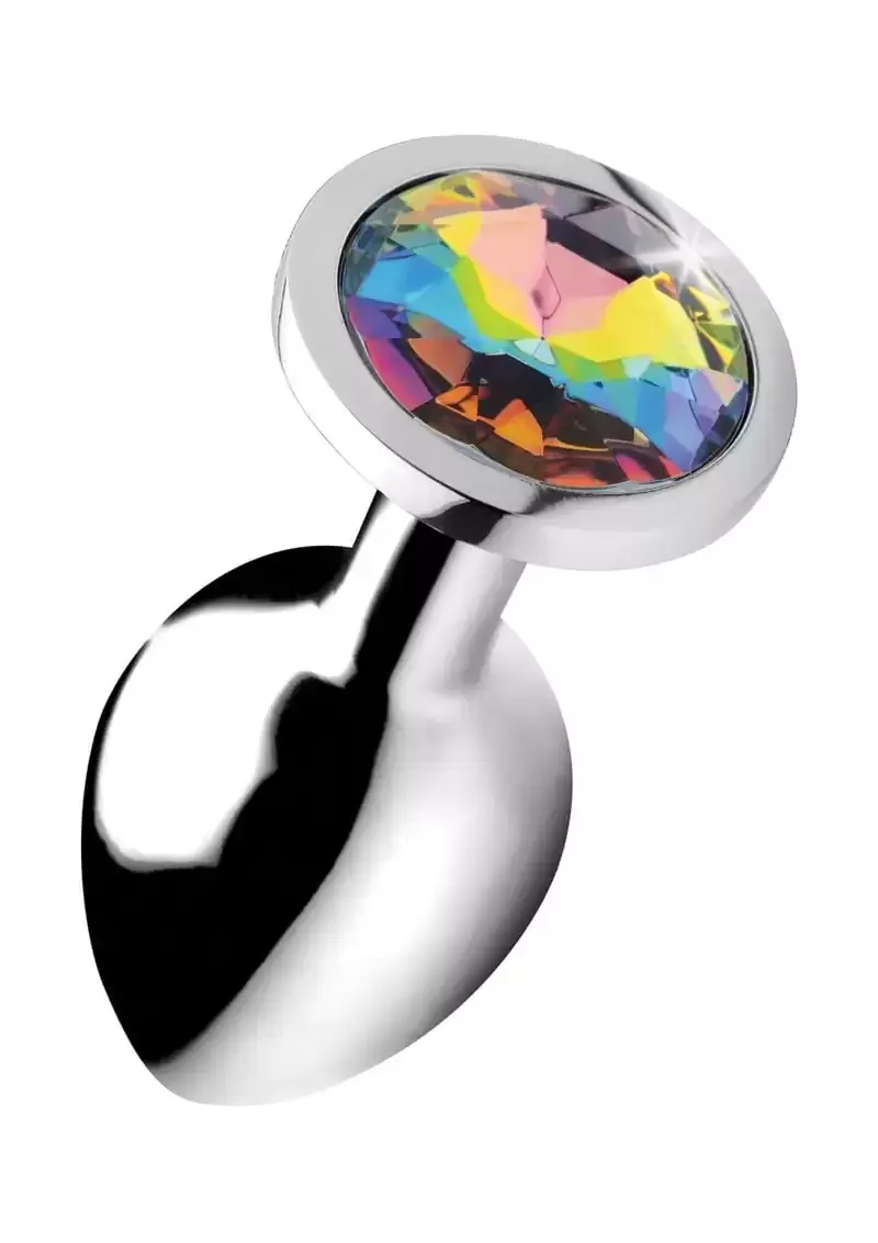 Booty Sparks Rainbow Prism Gem Anal Plug - Medium **Special Order** from Cherry Pie Online