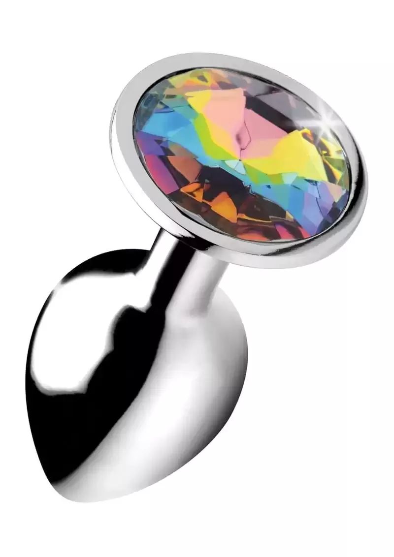 Booty Sparks Rainbow Prism Gem Anal Plug - Small **Special Order** from Cherry Pie Online