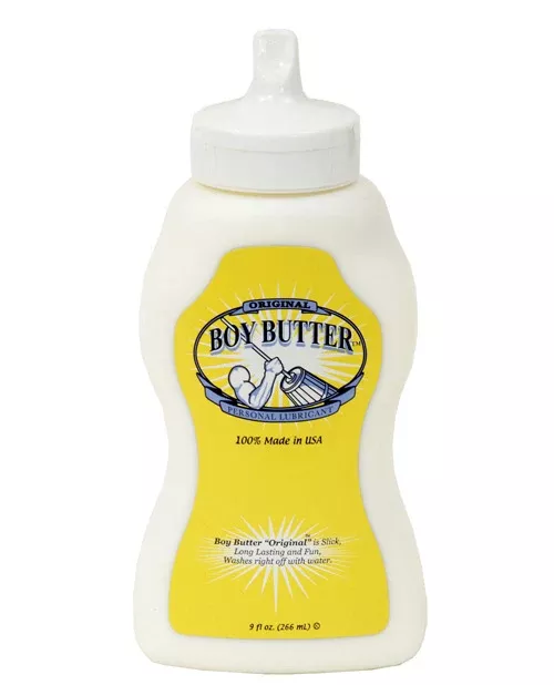Boy Butter Churn Style - Squeeze Bottle