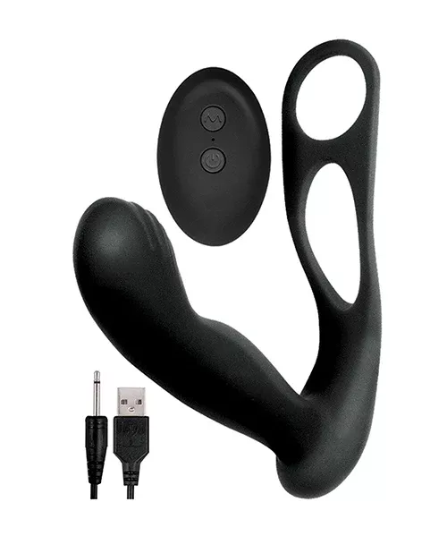 Butts Up Prostate Massager with Scrotum & Cock Ring