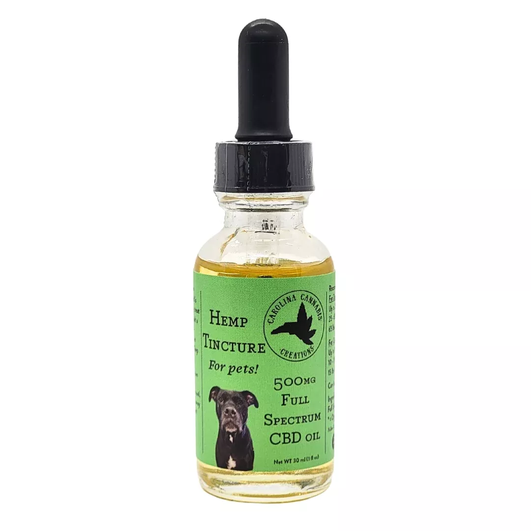 Caine's Elixir 500mg Pet CBD Oil | Carolina Cannabis Creations