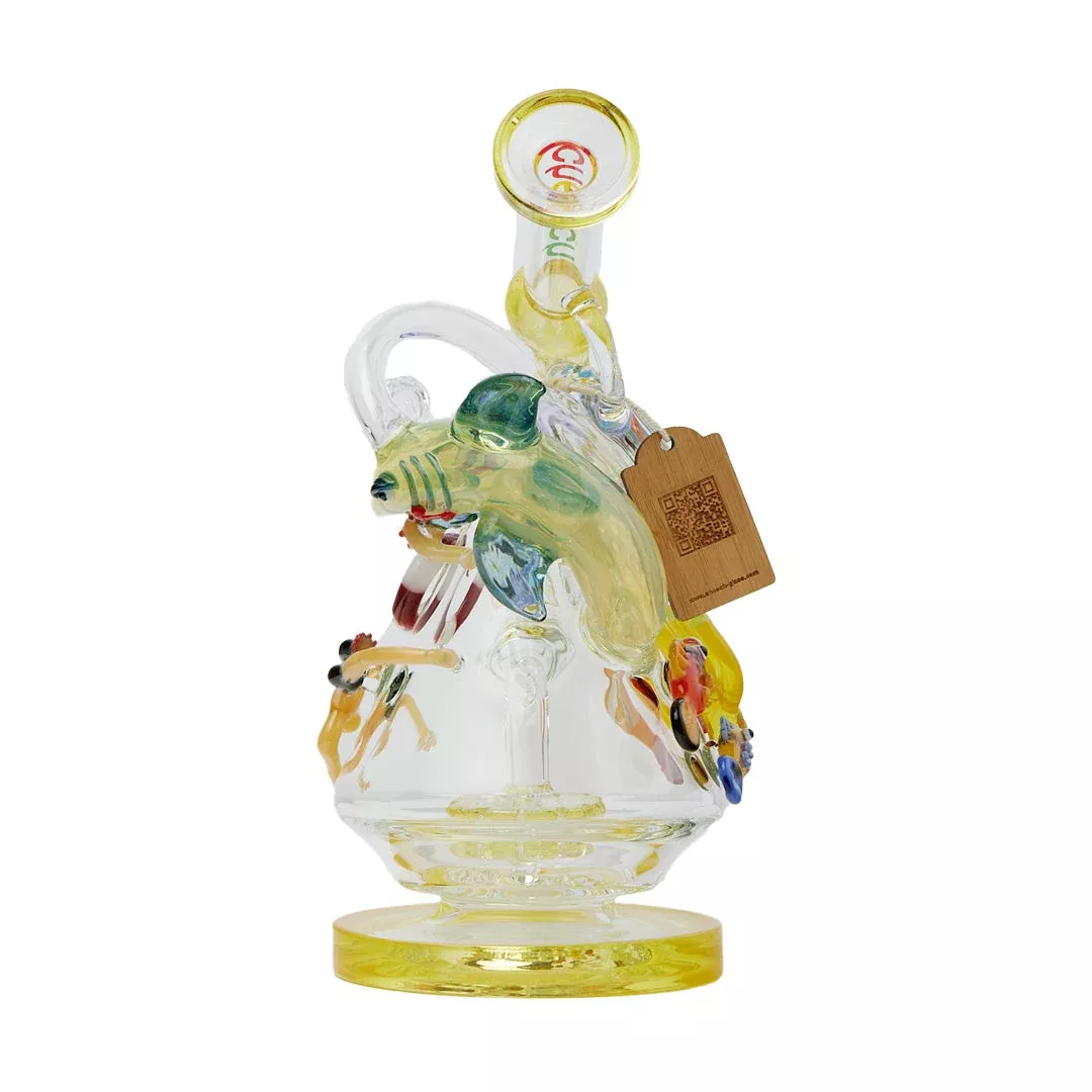 Cheech Glass 10.5" Shark Attack Rig
