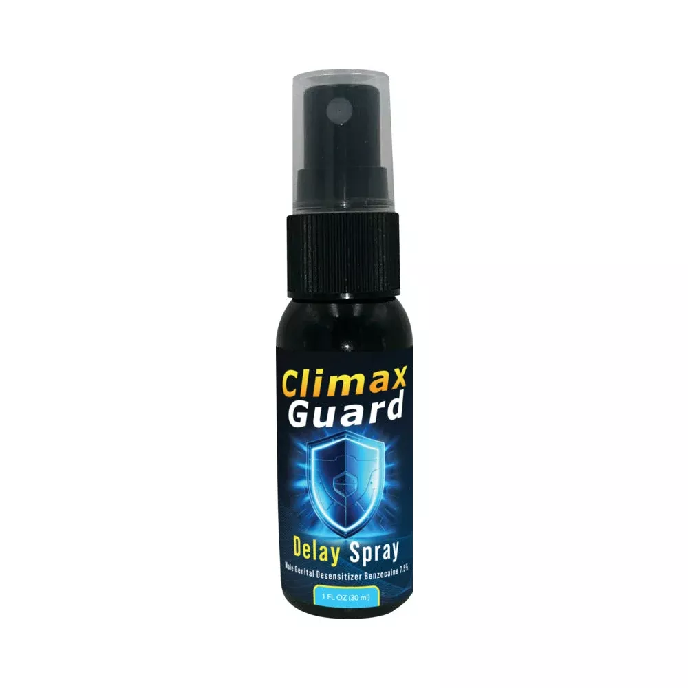 Climax Guard Male Climax Control Delay Spray 1 oz. | Red Garter