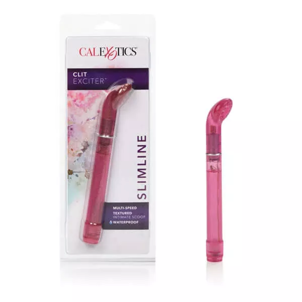 Clit Exciter Slimline Vibrator Pink