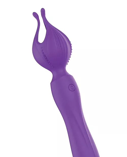 Clitoral Kiss Vibe - Purple Wand for Targeted Clitoral Stimulation