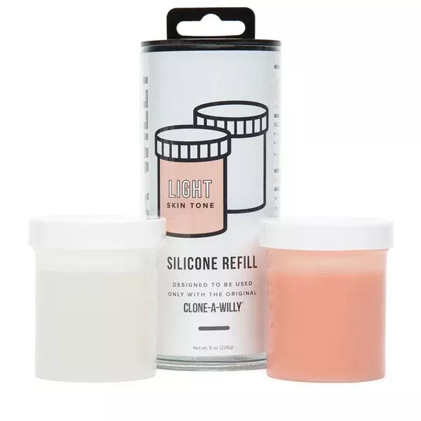 Clone A Willy Refill | Light Tone Liquid Silicone Refill 7 oz