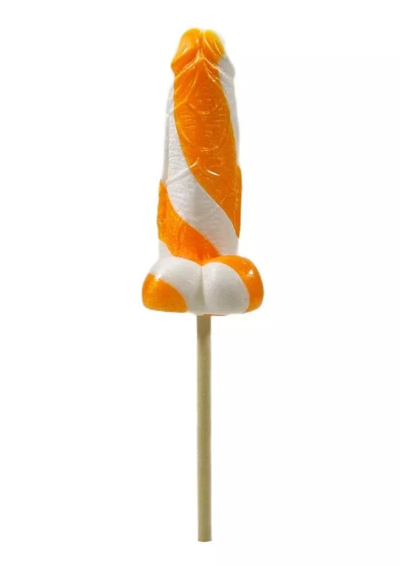 Cocktails Liquor Flavored Pecker Pops - Orange