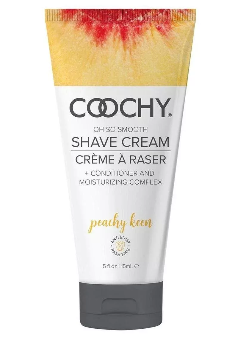 Coochy Shave Cream Peachy Keen .5oz Sampler Tube