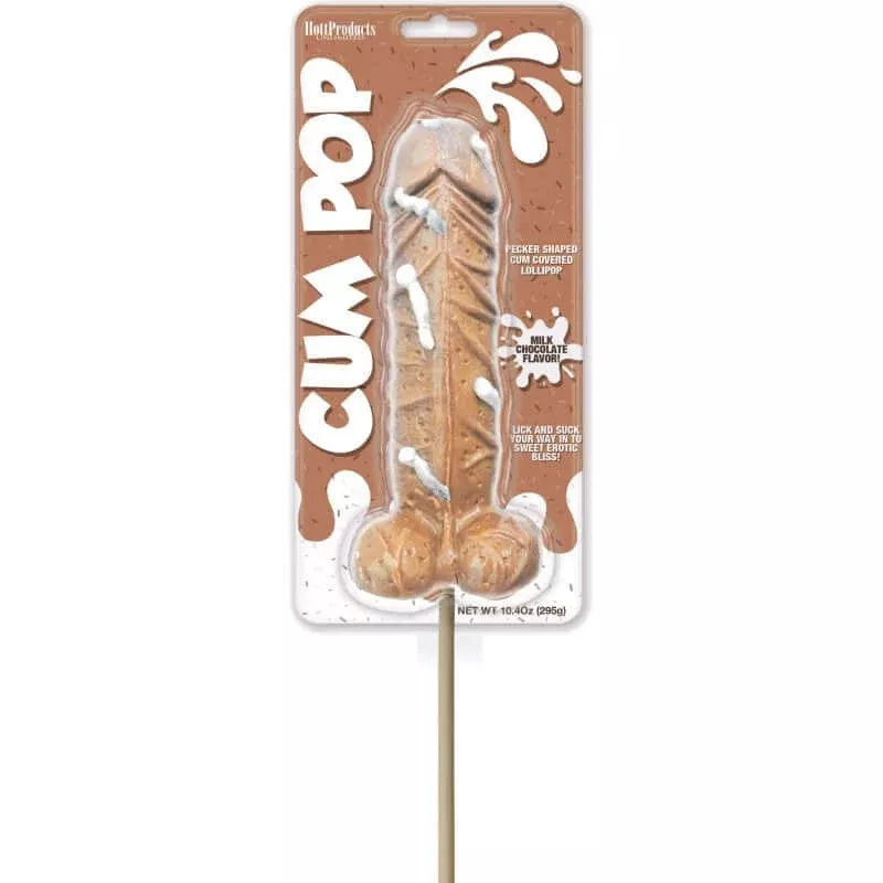 Cum Cock Pop Milk Chocolate flavor 10.4 Oz