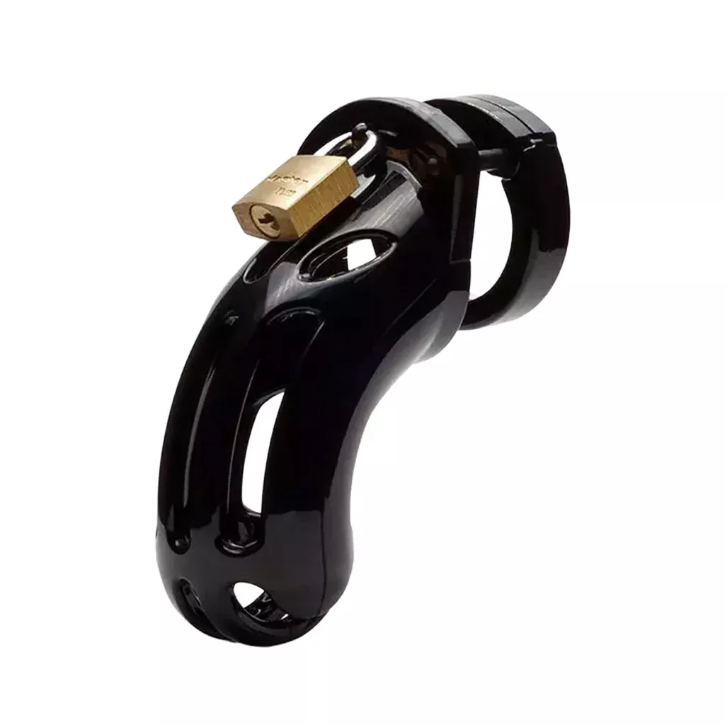 The Curve Male Chastity Device, Black