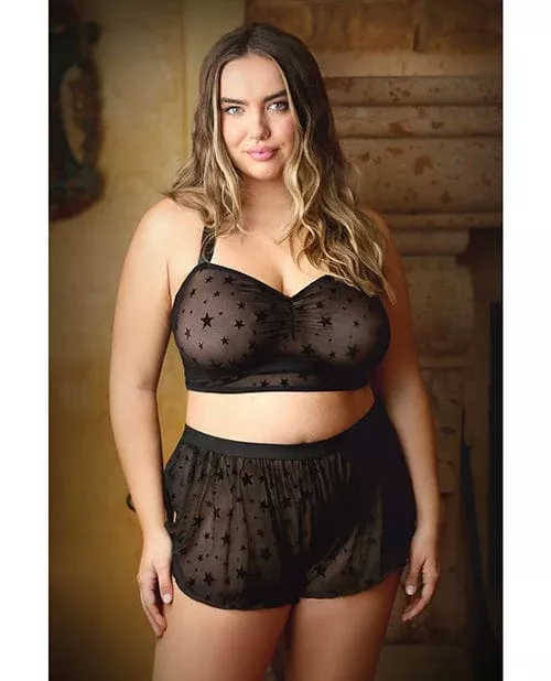 Curve Nova Star Halter Top & Shorts