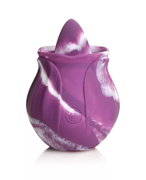 Curve Toys Gossip Licking Rose - Rechargeable Licking Vibrator