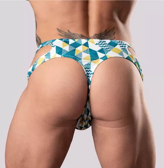 Cut It Out Thong for Men S/M