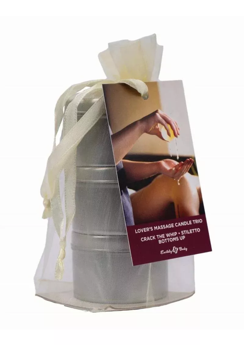 Earthly Body 2025 Hemp Seed 3 In 1 Valentine Candle Trio