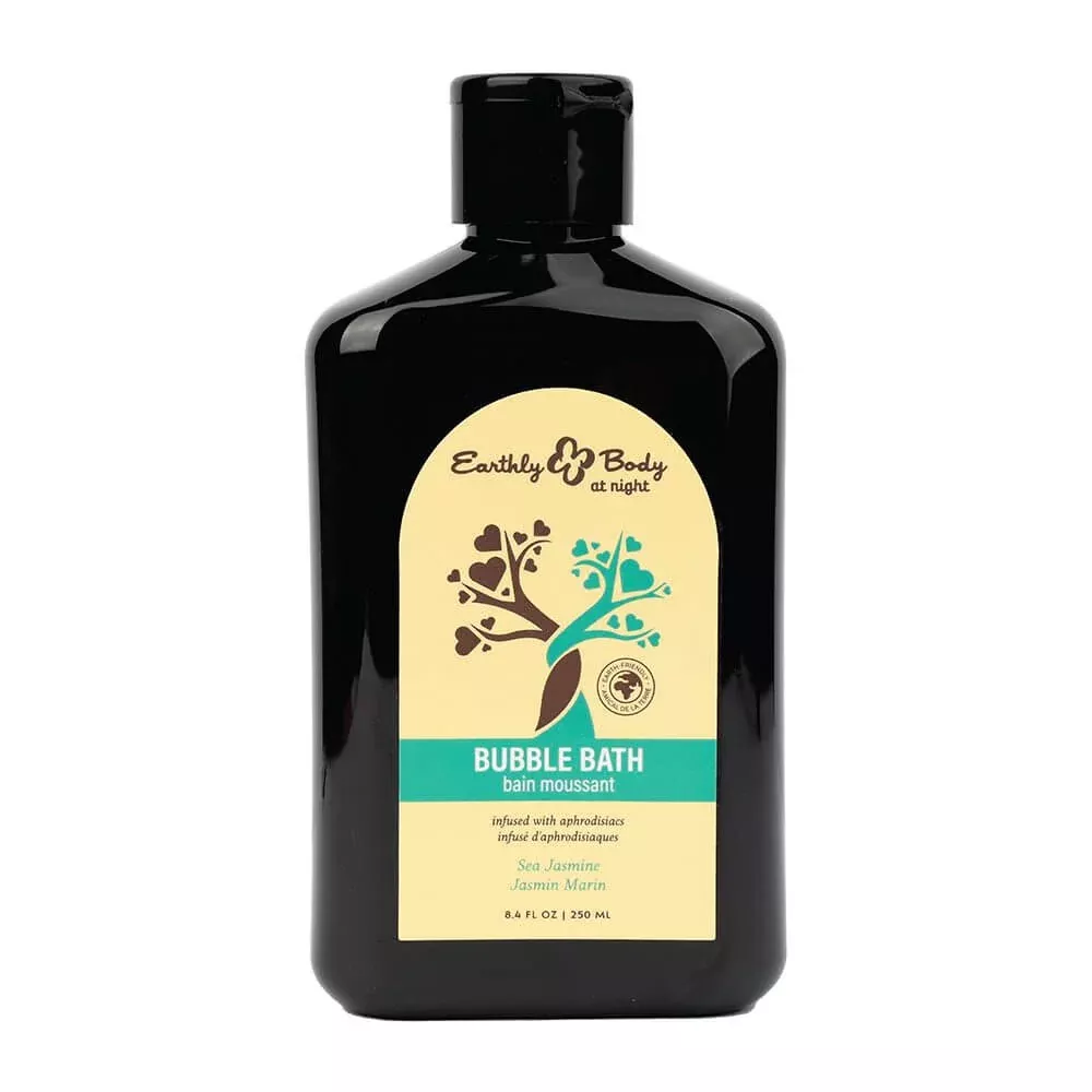 Earthly Body At Night Aphrodisiac Bubble Bath Sea Jasmine 8.4 oz