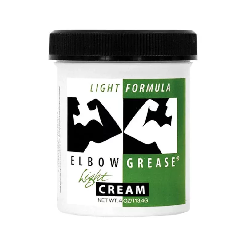 Elbow Grease Light Cream Light Formula Personal Lubricant
