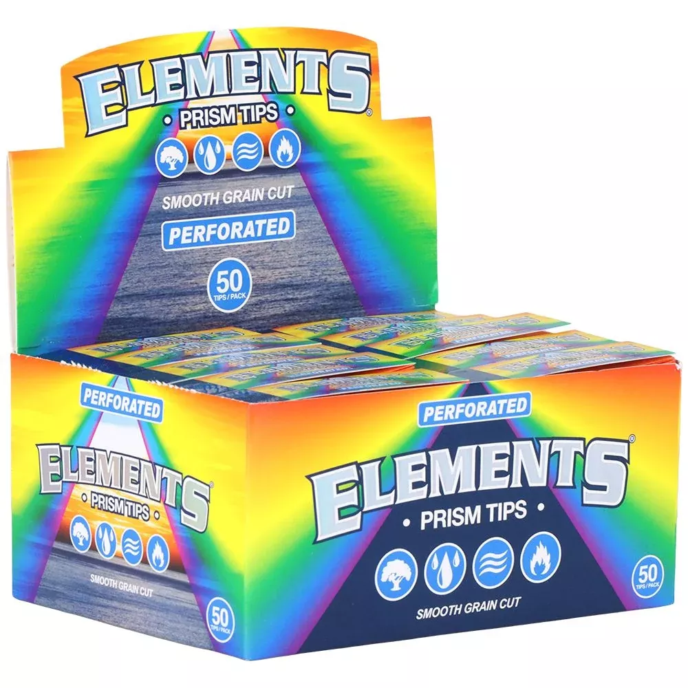 Elements Prism Perforated Tips - 50pc 50pk