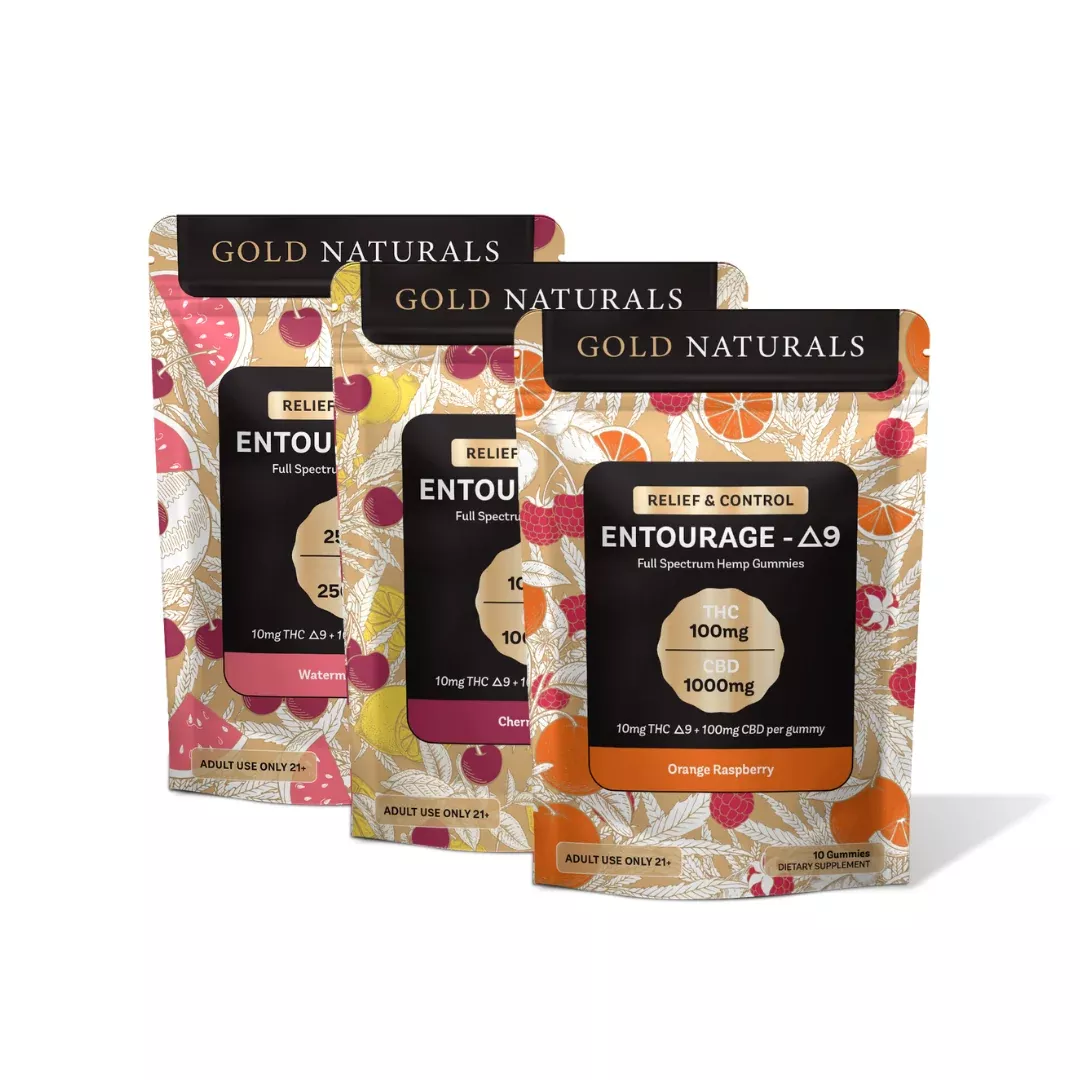 Entourage Delta Δ9 Gummy Bundle Buy 2 Get 1 FREE