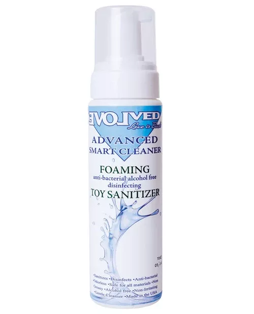 Evolved Smart Cleaner Foaming - 8oz for Safe & Effective Toy Hygiene