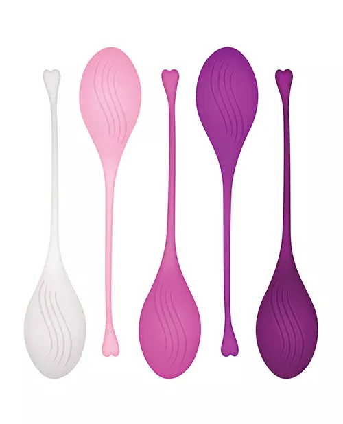 Evolved Tight & Delight 5 Pc Weighted Kegel Ball Set