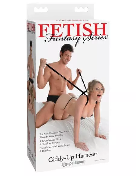 Fetish Fantasy Series Giddy Up Harness Black