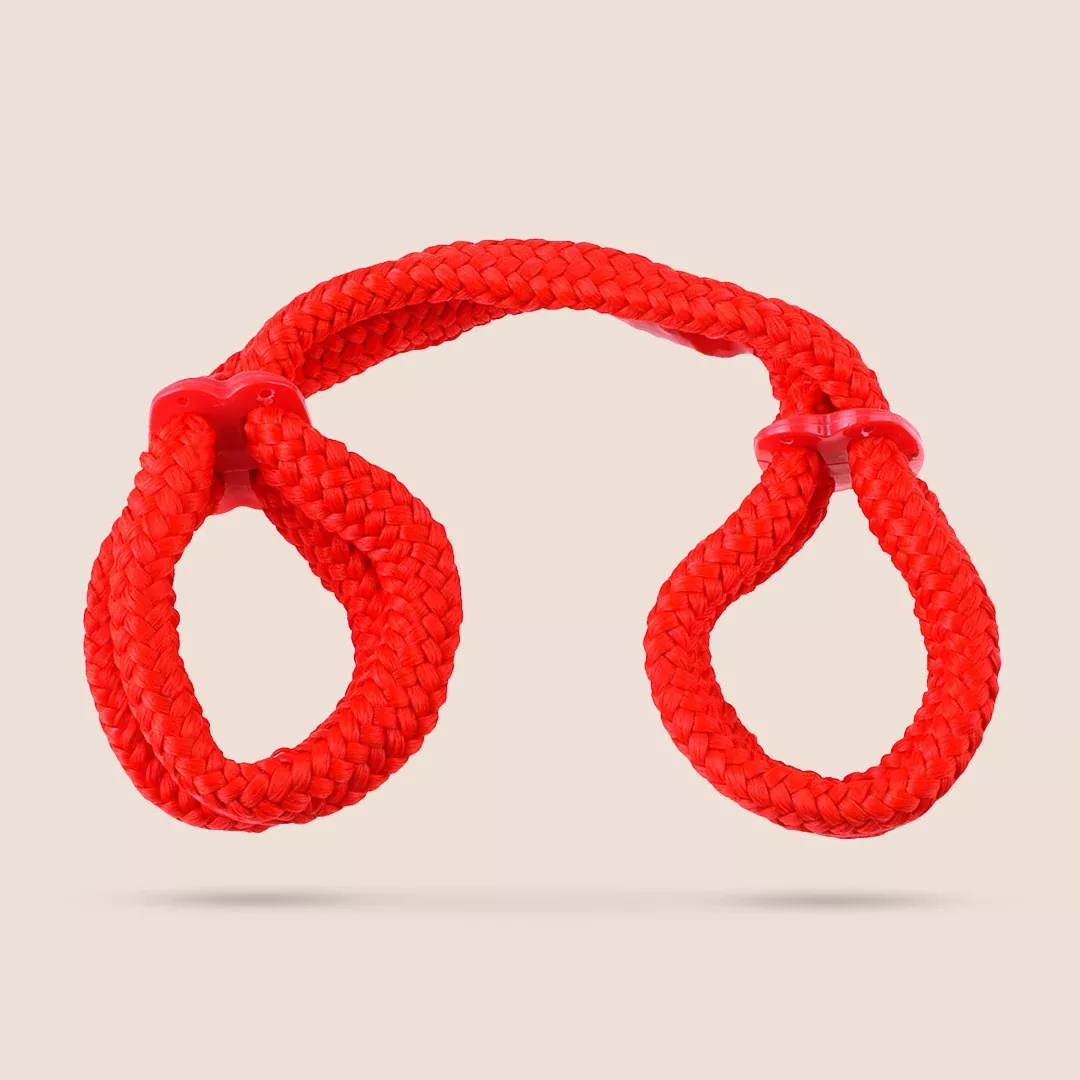 Fetish Fantasy Silk Rope Love Cuffs | Simpli Pleasure