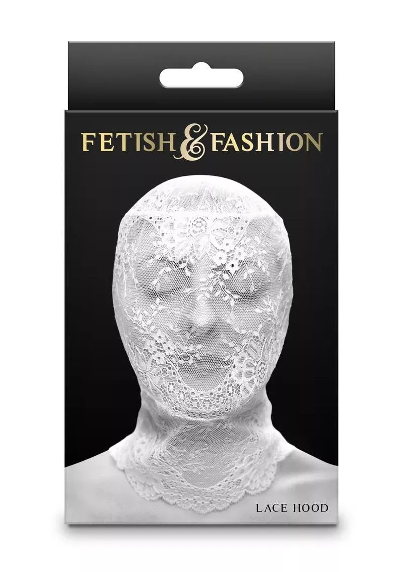 Fetish and Fashion Lace Hood