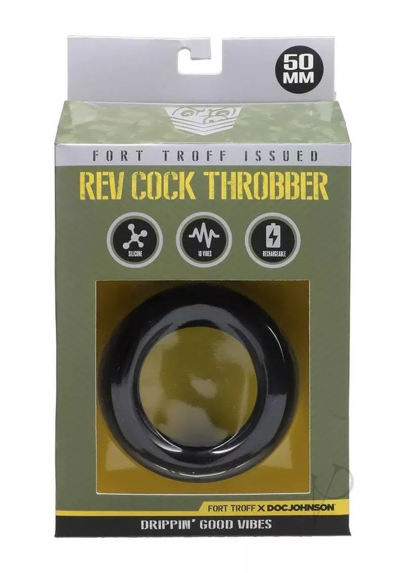Fort Troff Rev Cock Throbber Vibrating Cock Ring Large